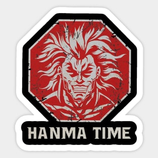 The Hanma Time Sticker